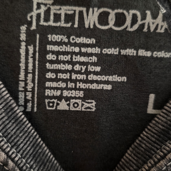 Fleetwood Mac Graphic Women's Top - Black and Pink - Picture 5 of 6